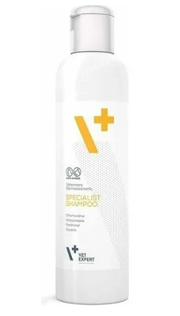 Vet Expert Specialist Antifungal Kedi Köpek Deri Bakım Şampuanı 250 ml Orijinal Ürün ürün görseli 1