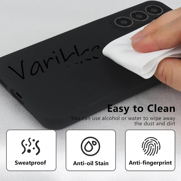 Abatech Samsung S24 Siyah Lansman Kılıf - Resim 2