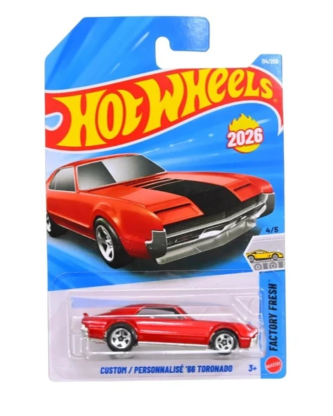 Hot Wheels Tekli Arabalar Custom/ Personnalise 66 Toronado (KISA KART)  JJH45 ürün görseli 1