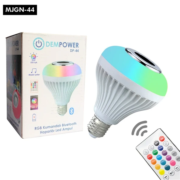 RGB Kumandalı Bluetooth Lamba ürün görseli 1