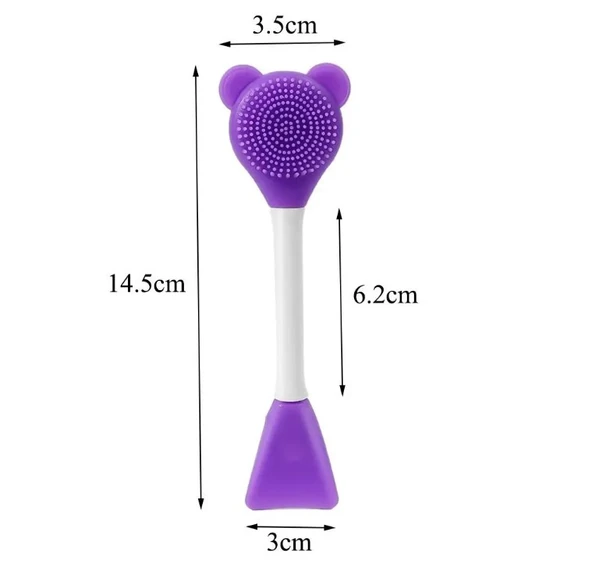 Cilt Bakım Fırçası ve Maske Spatulası ürün görseli 1