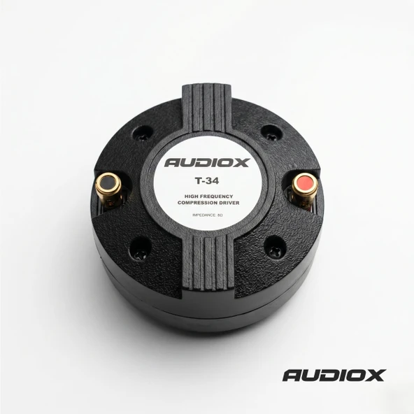 PTTAVM: AUDIOX T-34 34 mm Titanyum Tweeter Driver Tiz Hoparlör 8