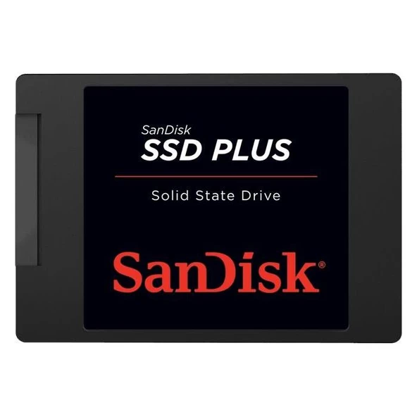 SanDisk 480GB SSD Plus SDSSDA-480G-G26 SSD ürün görseli 1