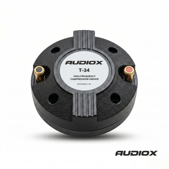 PTTAVM: AUDIOX T-34 34 mm Titanyum Tweeter Driver Tiz Hoparlör 8