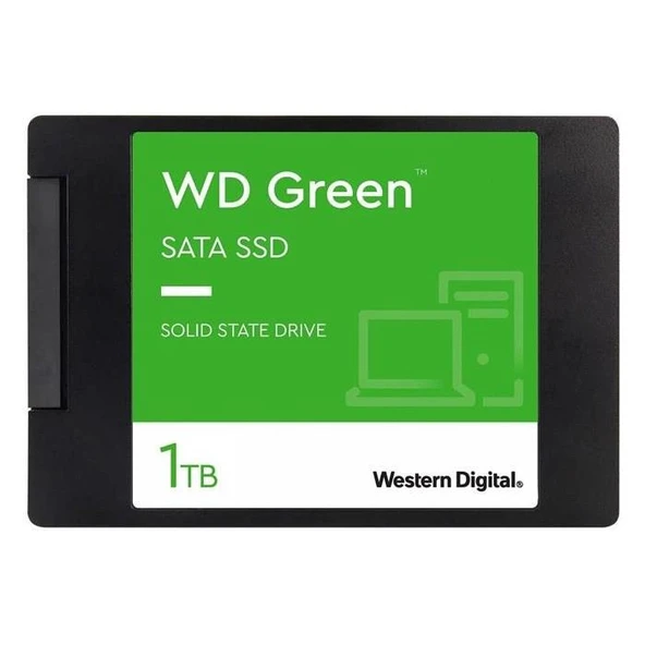 Wd Green 1Tb 2.5 Sata Ssd (545Mb/S) Wds100T3G0A ürün görseli 1