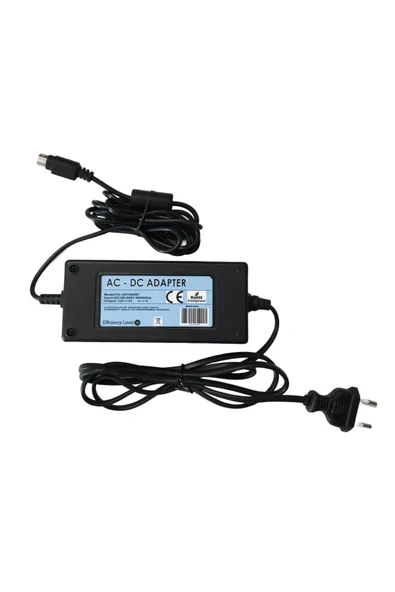 Bvs Elektronik 12 Volt 5 Amper 4 Pinli - 12v 5a 4 Pinli Adaptör Mause Jack ürün görseli 1