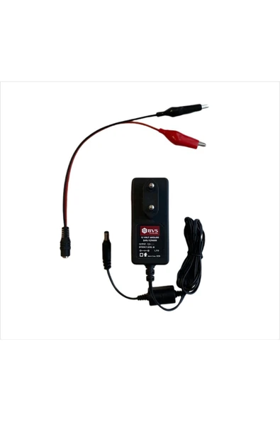 Bvs Elektronik 12 Volt Akü Şarj Cihazı Adaptörü - Otomatik Kesicili Özellik 12v Şarz Adaptör Kesicili ürün görseli 1