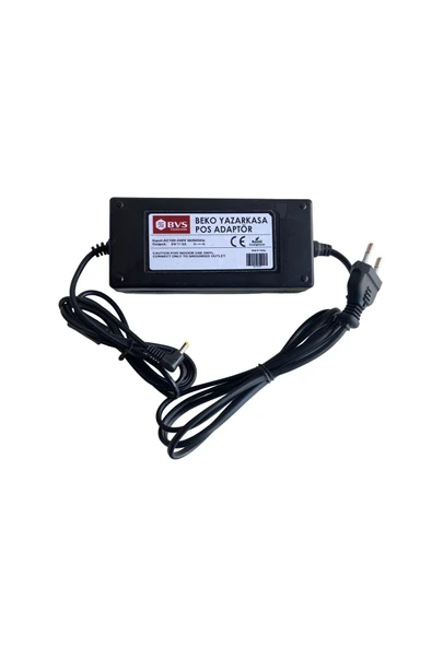 Bvs Elektronik Yazar Kasa Pos Adaptörü 9v 5a - Beko Yazarkasa Pos Adaptörü 9 Volt 5 Amper 4x1.7 Jack ürün görseli 1