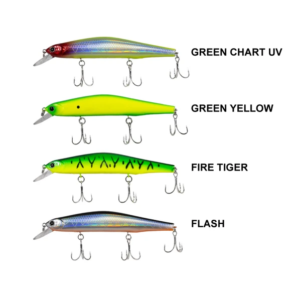 RYUJI JERK MAN 13CM, 26.5GR  Standart GREEN YELLOW ürün görseli 1