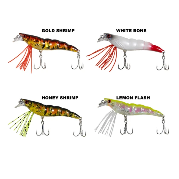 RYUJI SHRIMP MINNOW 7CM, 7GR  Standart WHITE BONE ürün görseli 1