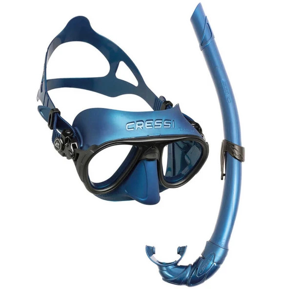 Cressi Calibro Maske Corsica Şnorkel Seti  GREEN ürün görseli 1