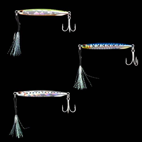 RYUJI SILENT JIG TRIO, REAL MIX  (3 AD)  Standart 15GR ürün görseli 1