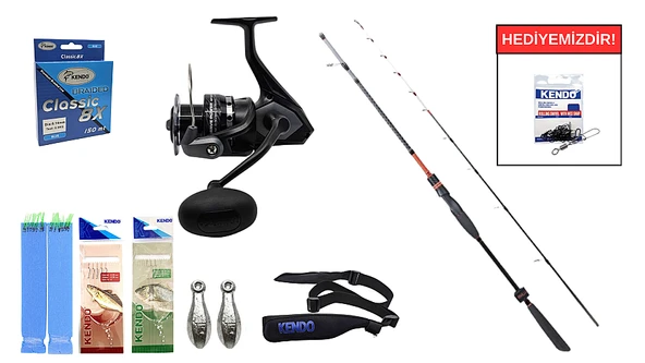 Ryuji Spectra SP 1.85M 50-300Gr&Okuma Wave Power WP-8000A1 Tekne Seti ürün görseli 1