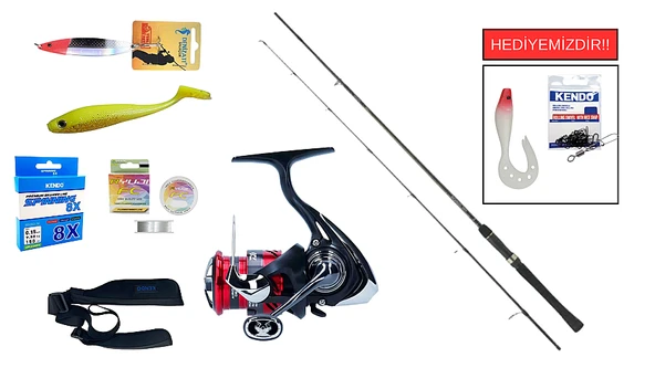 Daiwa Revros 2.74m 14-42 gr&Daiwa Ninja 23 LT 4000 C Spin Seti ürün görseli 1