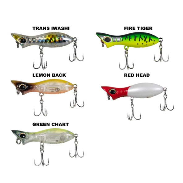 RYUJI BABY POPPER 5CM, 3.5GR  Standart FIRE TIGER ürün görseli 1