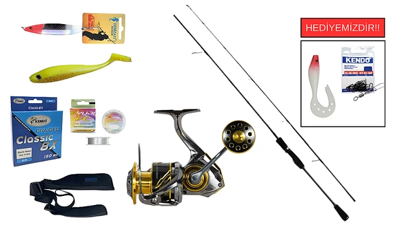 Fujin Sniper 270cm 15-55gr&Ryuji Ares X 4000M 5+1BB Spin Seti ürün görseli 1