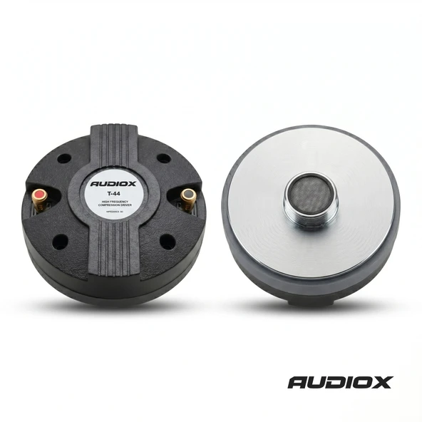 AUDIOX T-44 44 mm Titanyum Tweeter Driver Tiz Hoparlör 8 Ohm 100 Watt ürün görseli 1