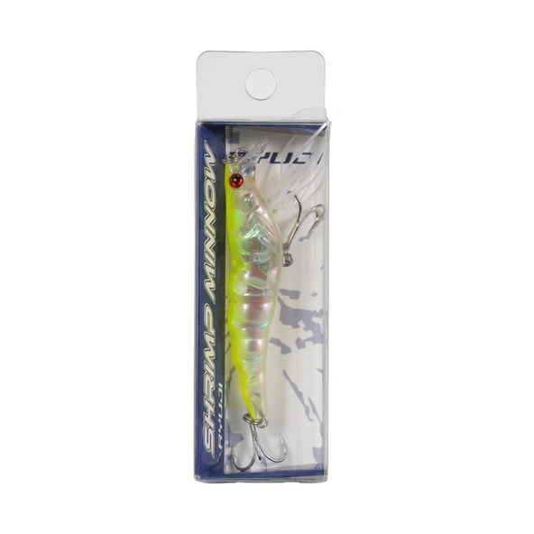 RYUJI SHRIMP MINNOW 7CM, 7GR  Standart LEMON FLASH - Resim 2