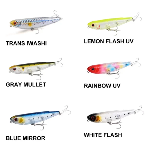 RYUJI CRAZY DOG 8CM 8GR  Standart RAINBOW ürün görseli 1
