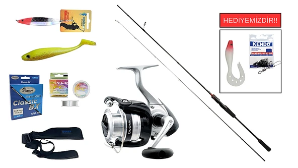 Ryuji Luna II 2.70m 4-35gr&Daiwa Strikeforce 4000 B Spin Seti ürün görseli 1