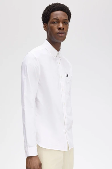 Fred Perry Erkek Gömlek M5516-100 - Resim 3