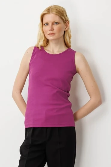 Desen Minimalist Kolsuz Yuvarlak Yaka Kadın T-Shirt - Günlük Stil ürün görseli 1