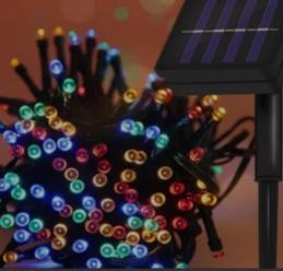 11m 100 Led RGB SOLAR ürün görseli 1