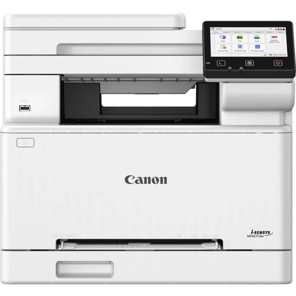 CANON I-SENSYS MF667CDW RENKLI LAZER YAZ/TAR/FOT/FAX/DUB/ETH/WIFI ürün görseli 1