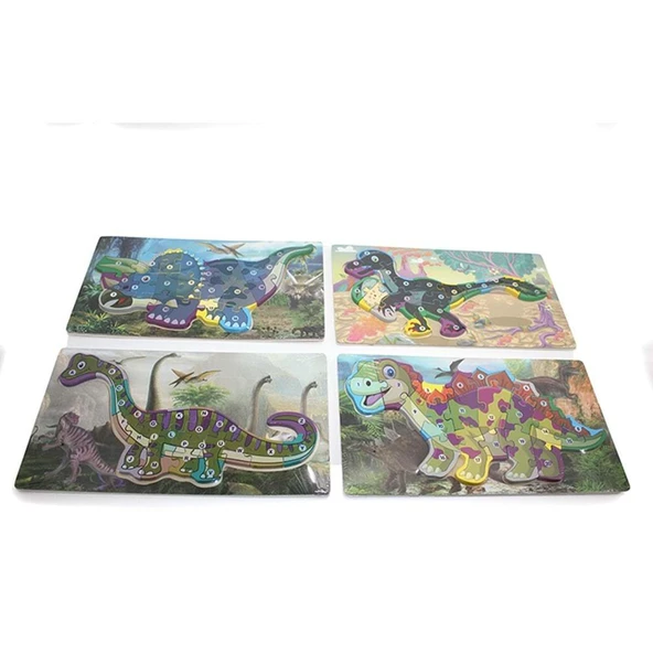 1 Adet Puzzle Dinazor Yapboz ürün görseli 1