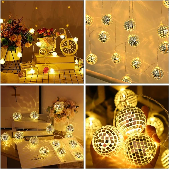 2m 10 Led Disko Toplu Led Gün Işığı ürün görseli 1