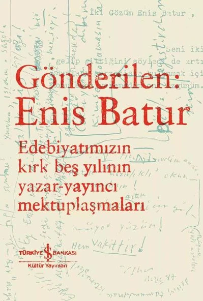 Gönderilen: Enis Batur ürün görseli 1