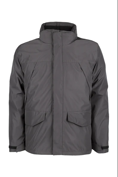 4IN1 Outdoor Mont Yağmurluk Su Geçirmez Leke Tutmaz Rüzgar Geçirmez Rüzgarlık Erkek Mont 3TECH03 ürün görseli 1