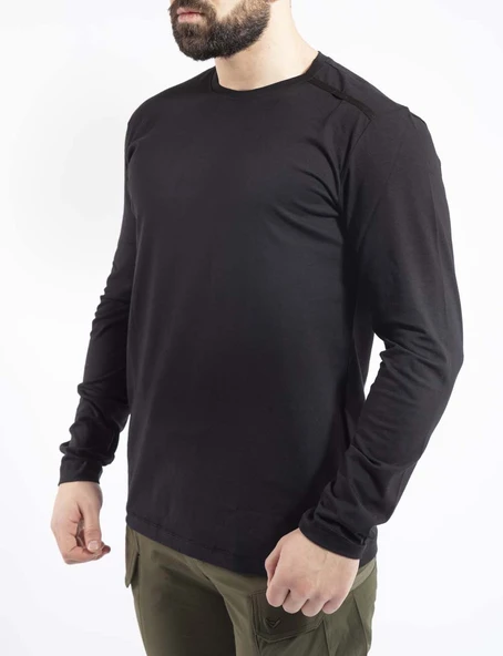 Outdoor T-shirt Basic Pamuklu Erkek BASETI04 - Resim 8