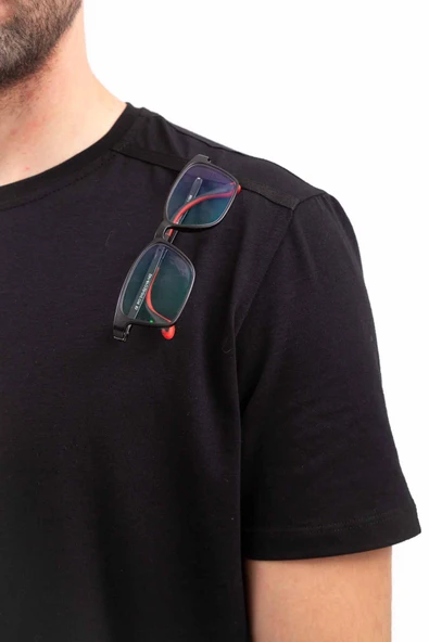 Outdoor T-shirt Günlük Pamuklu Basic Erkek BASETI03 - Resim 10