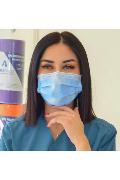 Lastikli Cerrahi Maske ürün görseli 1