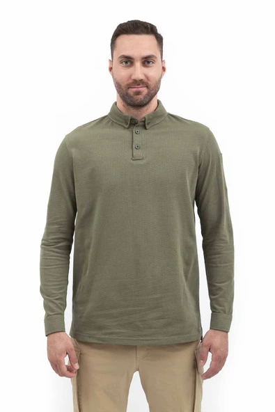 Outdoor Günlük Erkek Uzun Kollu Sweatshirt Pamuklu TLAC04 ürün görseli 1