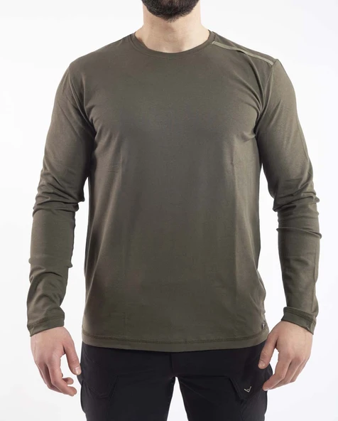 Outdoor T-shirt Basic Pamuklu Erkek BASETI04 ürün görseli 1