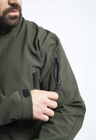 Tactical Outdoor Softshell Erkek Mont SHELLHT04 - Resim 11