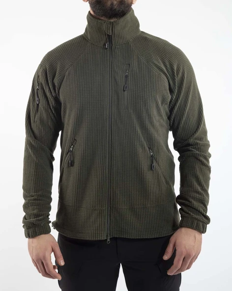 Taktik Outdoor Erkek Petek Polar Sweatshirt Tüylenmez POLTAC04 ürün görseli 1