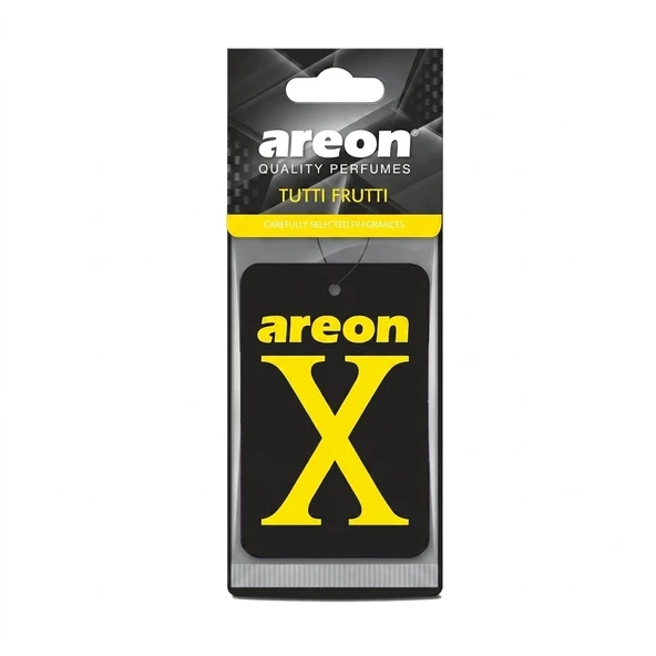 Areon X Tutti Frutti Oto Araç Kokusu Siyah ürün görseli 1