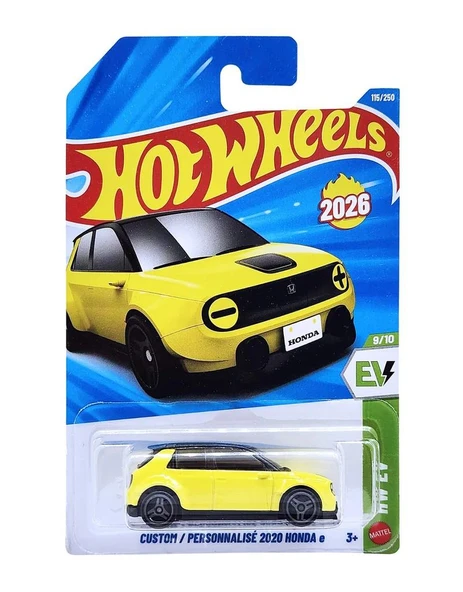 Hot Wheels Tekli Arabalar CUSTOM / PERSONNALISE 2020 HONDA E (KISA KART) JMB11 ürün görseli 1