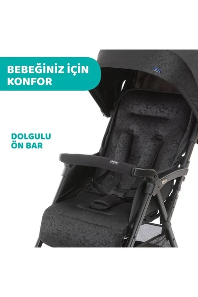 Chicco Ohlala 3 Bebek Arabası Grey Mist Outlet - Resim 7