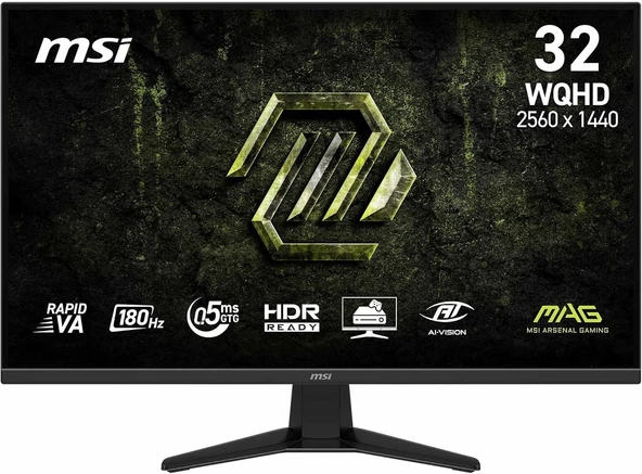MSI MAG 325QF E18V 31.5" 0.5 ms 2K 180 Hz Oyuncu Monitörü ürün görseli 1