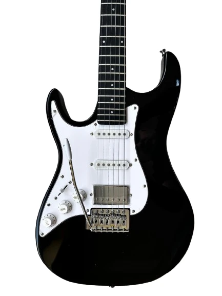 Rock Viper Solak SSS Siyah Elektro Gitar ürün görseli 1