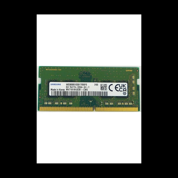 Samsung SAMSO3200/8, 8GB, DDR4, 3200MHz,  1.2V Notebook Ram (M471A1K43EB1-CWE) ürün görseli 1