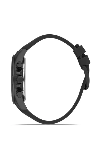 Ferro FM31361D-G Quartz Siyah Silikon Kordon 44 mm Erkek Kol Saati ürün görseli 1