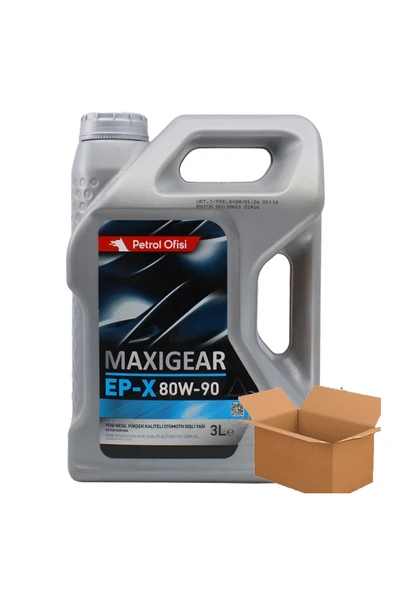 Ep 80 Numara Sentetik Şanzıman ve Dişli Yağı 4 X 3 Litre ürün görseli 1