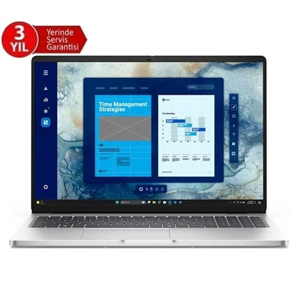 DELL NB PRO 16 ULTRA7 255U 16GB 512SSD WIN11PRO BTO107_PC16250_W (3 YIL YERİNDE GARANTİ) ürün görseli 1