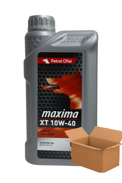 Maxima XT 10W-40 Motor Yağı 12 X 1 Litre - Benzinli Dizel (1 Koli ) ürün görseli 1
