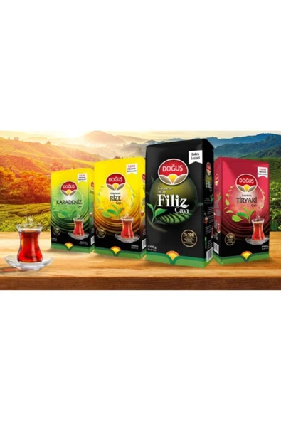 Siyah Filiz Çayı 1000 gr x 6 - Resim 4